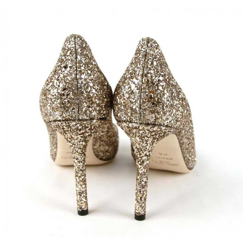 Jimmy Choo Romy glitter heels - image 4