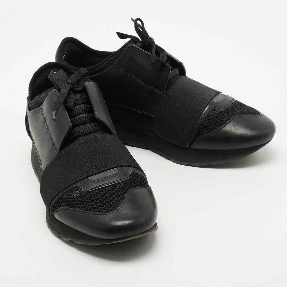 Balenciaga Leather trainers - image 3