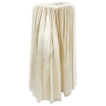 The Row Silk maxi skirt