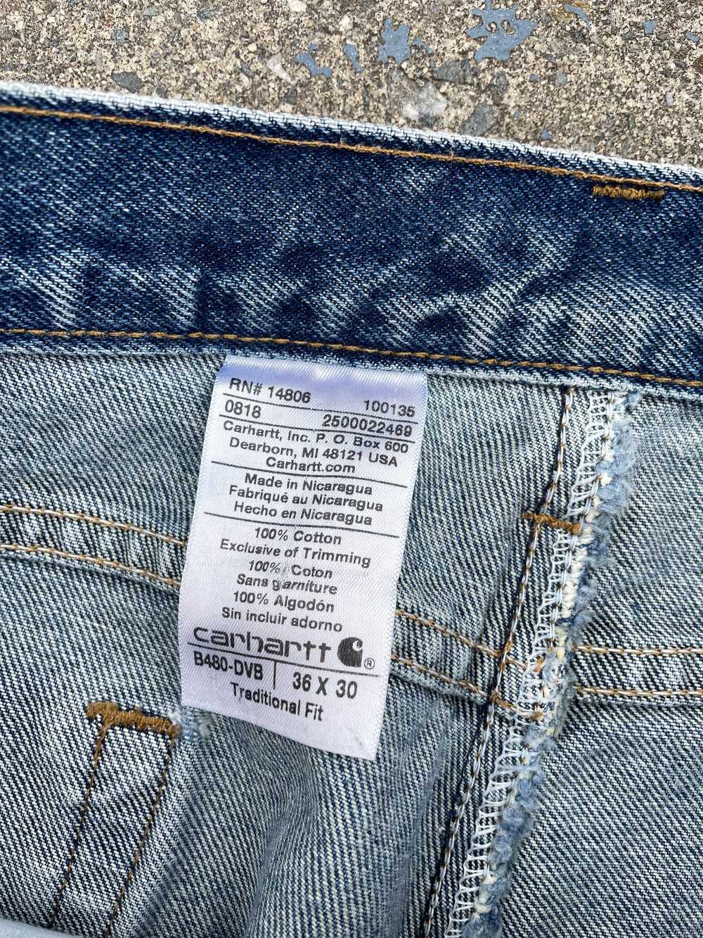 Carhartt Blue Jeans—[36x30] - image 3