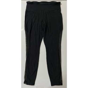 Mossimo Supply Co Leggings Fitness Activewear Pants Black Womens M Pattern