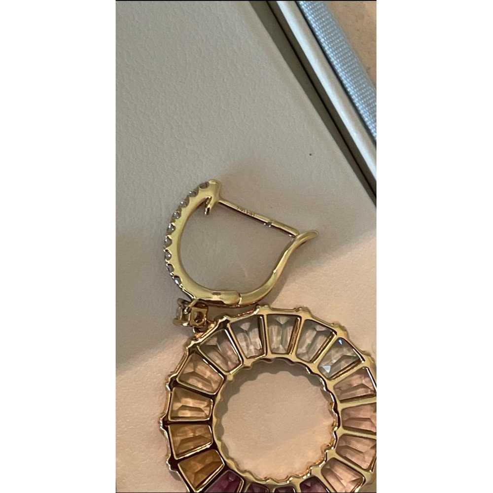 Kiki Mc Donough Yellow gold earrings - image 10