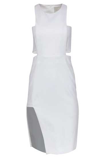 Women's Sleeveless Ruched Side Cut Out Dress - A New Day