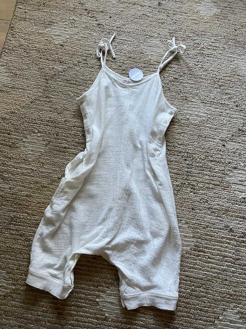 Myrah Penaloza Linen jumpsuit with pockets (One S… - image 1