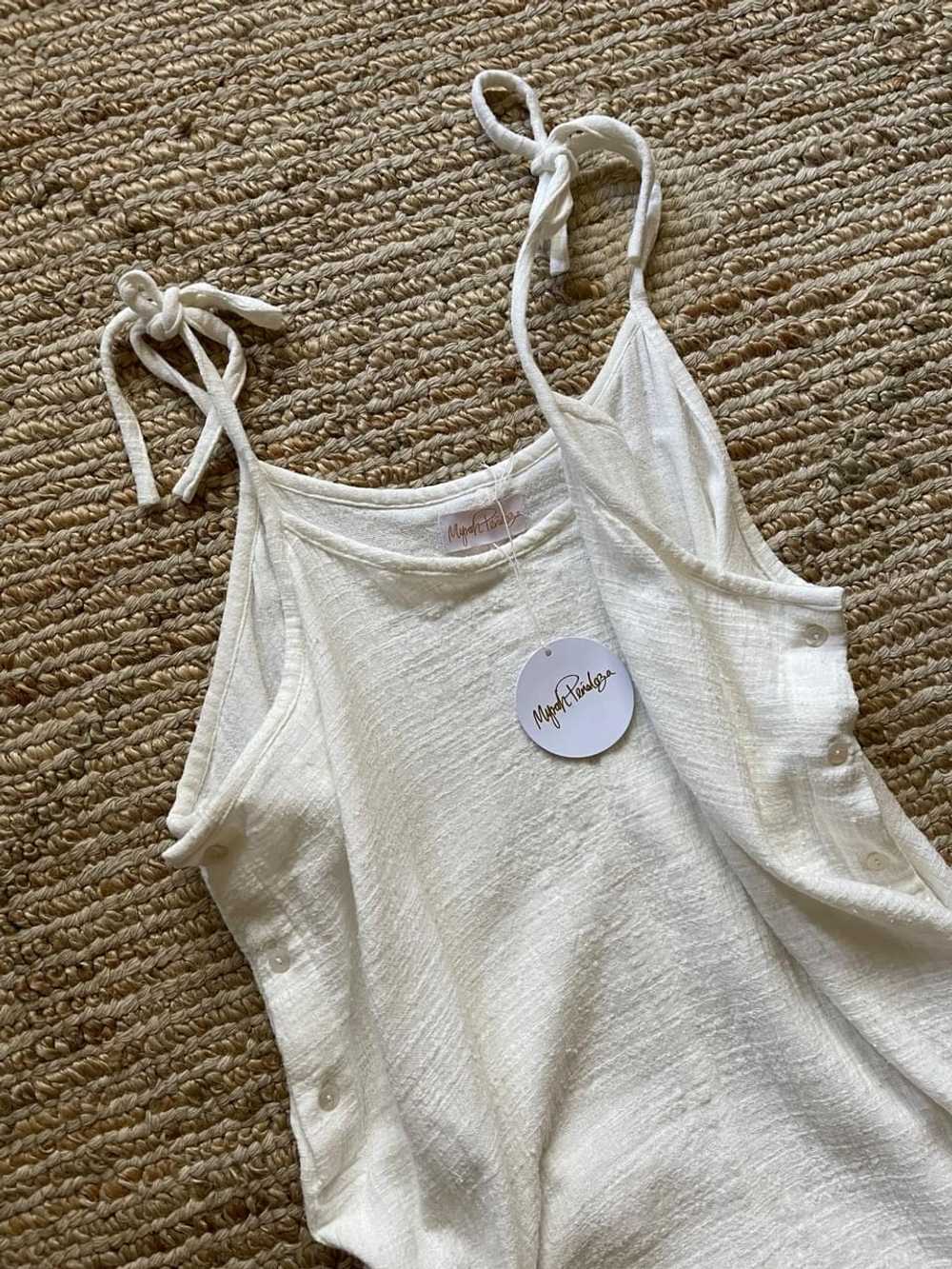 Myrah Penaloza Linen jumpsuit with pockets (One S… - image 3