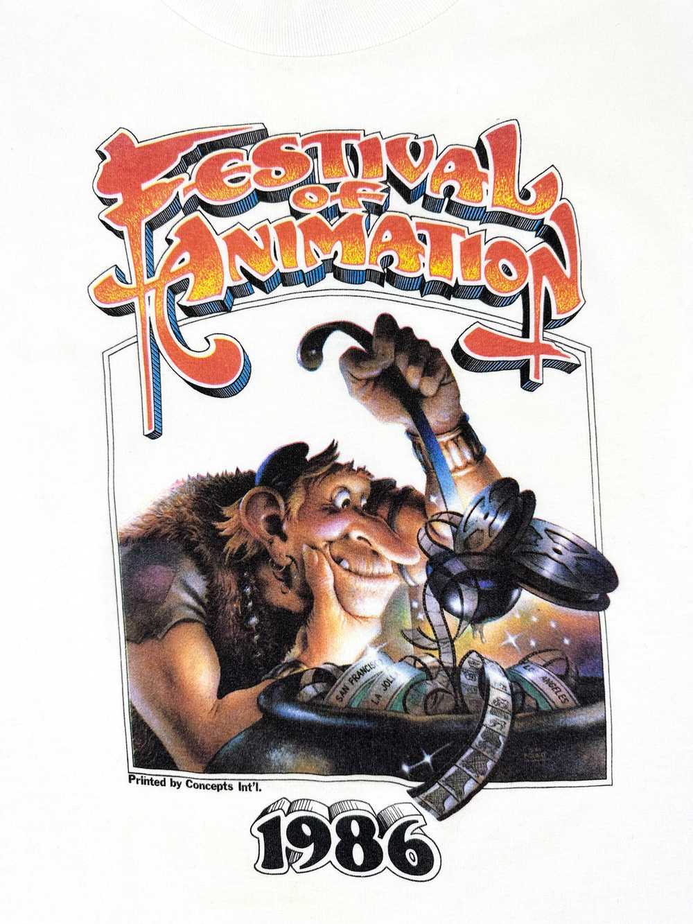 1986 Festival of Animation Tee - image 3