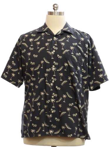 1990's Natural Issue Mens Cotton Hawaiian Shirt - image 1