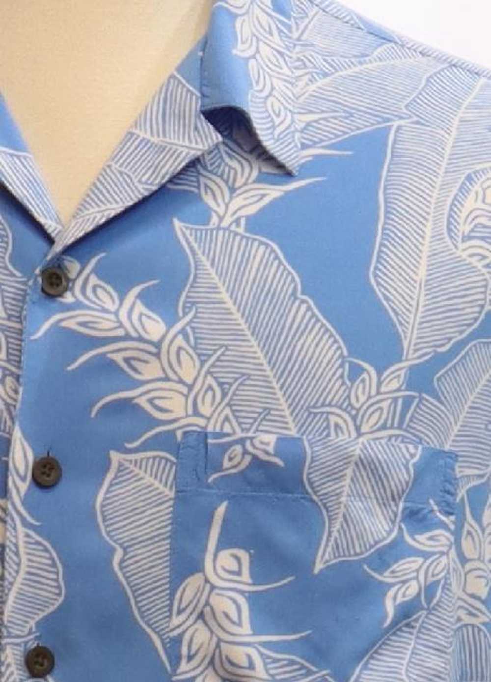 1990's George Mens Rayon Hawaiian Shirt - image 2