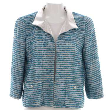 CHANEL Women's Cropped Sleeve Pearl Button Jacket… - image 1