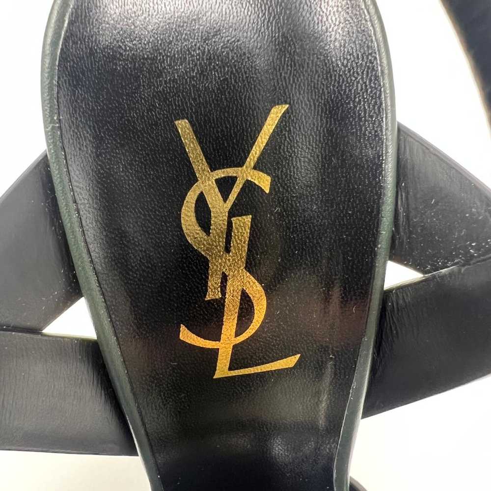 Saint Laurent Tribute leather sandal - image 6