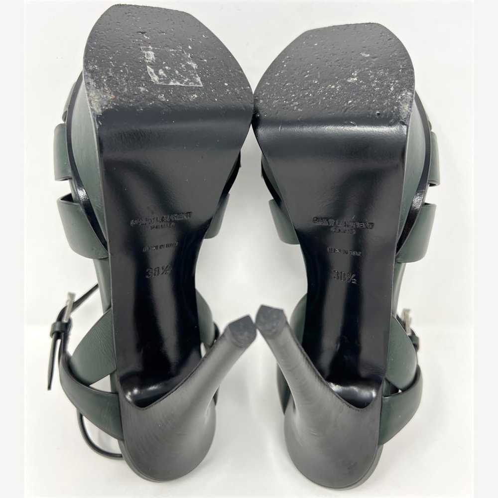 Saint Laurent Tribute leather sandal - image 8