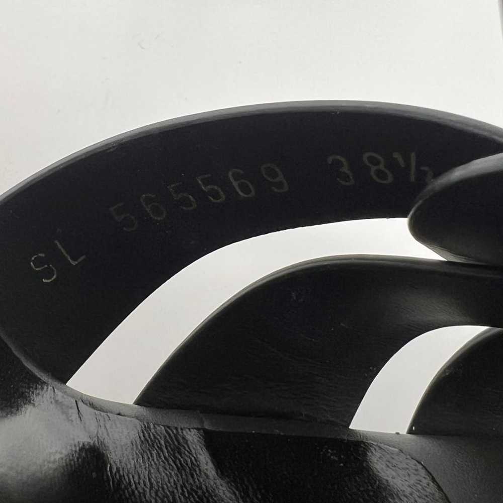 Saint Laurent Tribute leather sandal - image 9