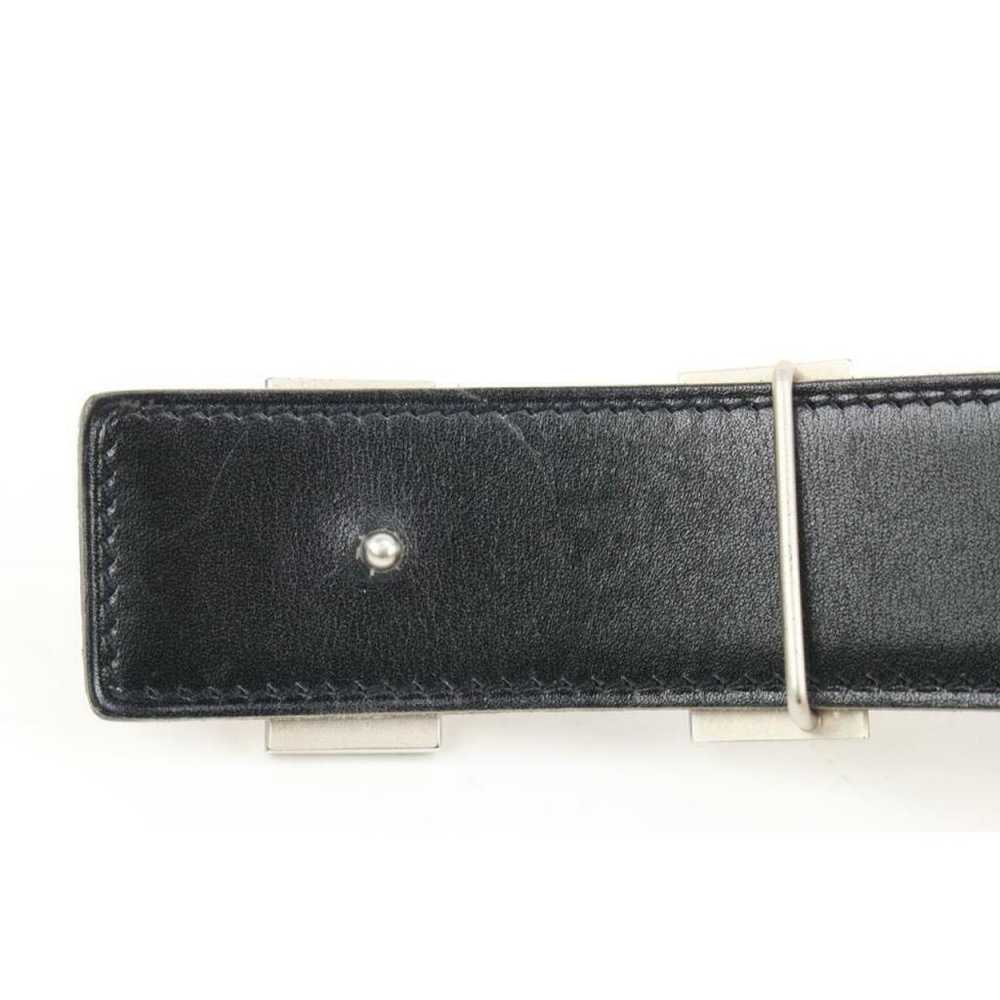 Hermès H leather belt - image 5