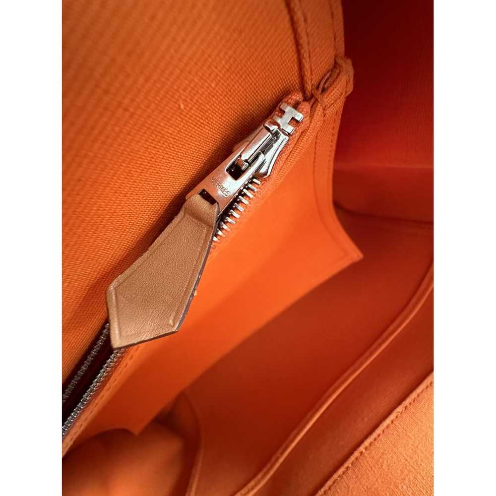 Hermès Cabag cloth handbag - image 7