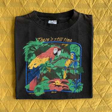 Animal Tee × Vintage 1995 single stitch Vtg wildl… - image 1