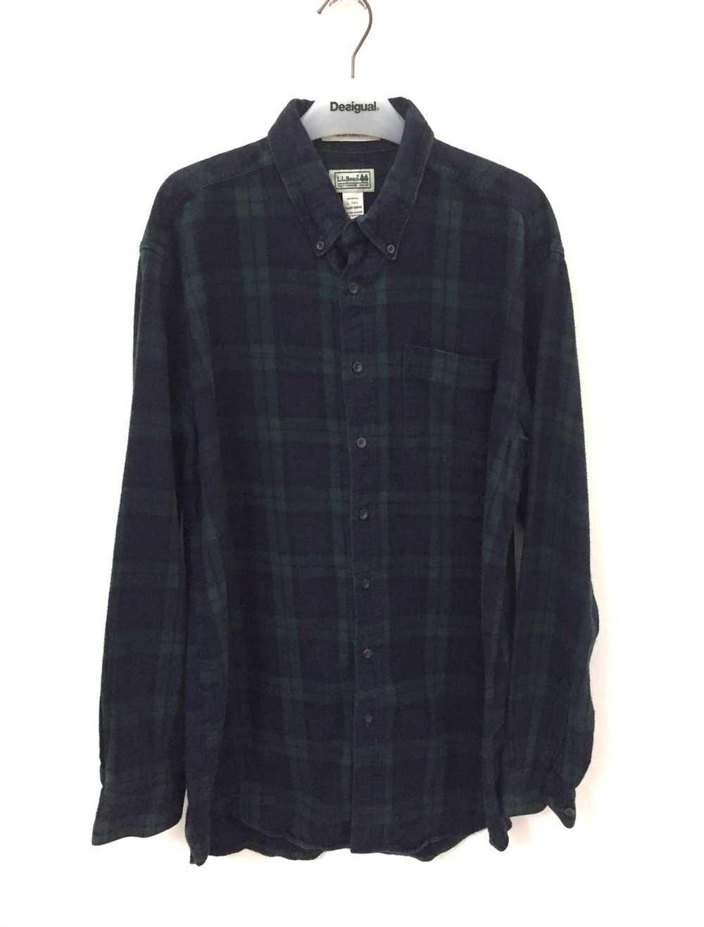 L.L. Bean × Vintage Vintage LL Bean Checkered Pla… - image 2