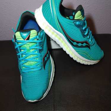 Saucony Saucony Kinvara 11 S20551-10 Aqua/Green/O… - image 1