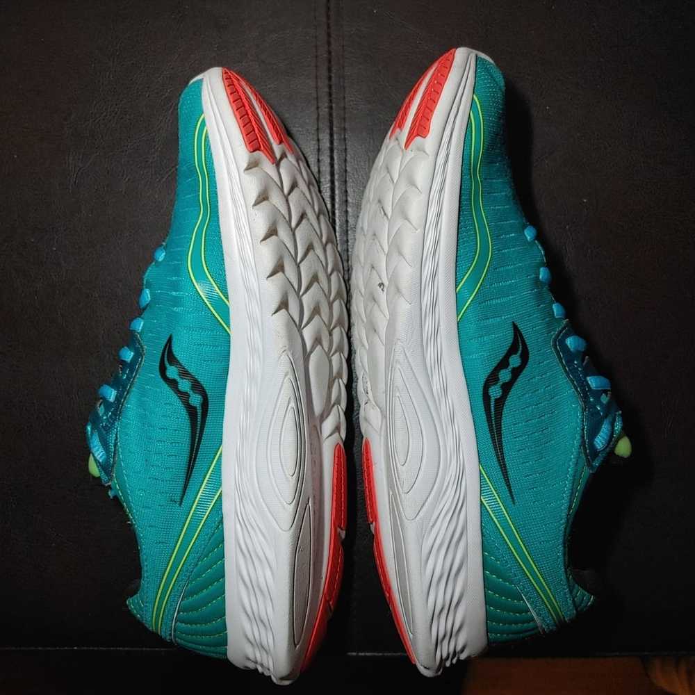 Saucony Saucony Kinvara 11 S20551-10 Aqua/Green/O… - image 5