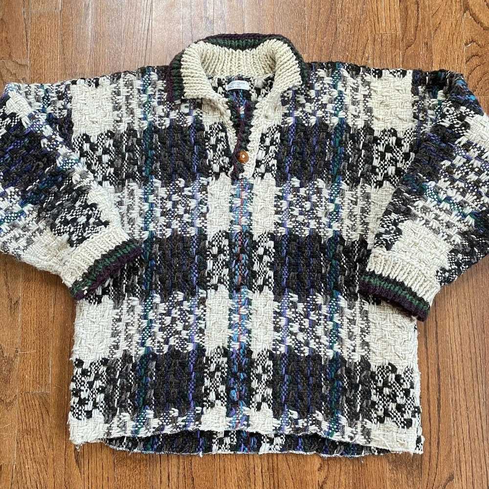 Vintage Vintage Pullover Sweater Ecuadorian Pullo… - image 11