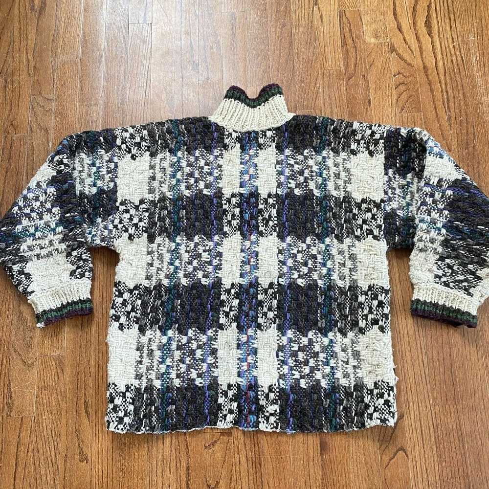 Vintage Vintage Pullover Sweater Ecuadorian Pullo… - image 9