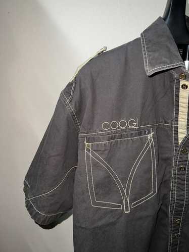 Coogi × Vintage Y2K Coogi Button up shirt embroide
