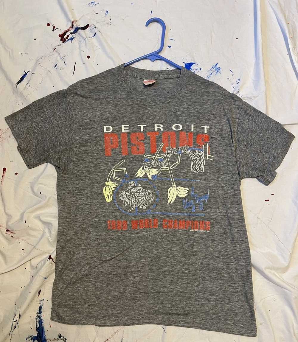 Vintage Vintage 1989 Detroit Pistons Championship… - image 1