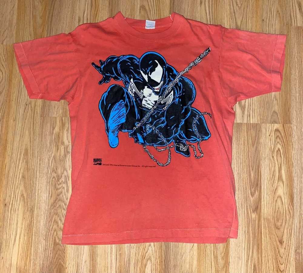 Vintage 1994 venom spiderman marvel comics shirt … - image 1