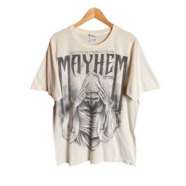 Mayhem Shirt Mens XL Extra Large Black Winged Daemon Demon Metal Band