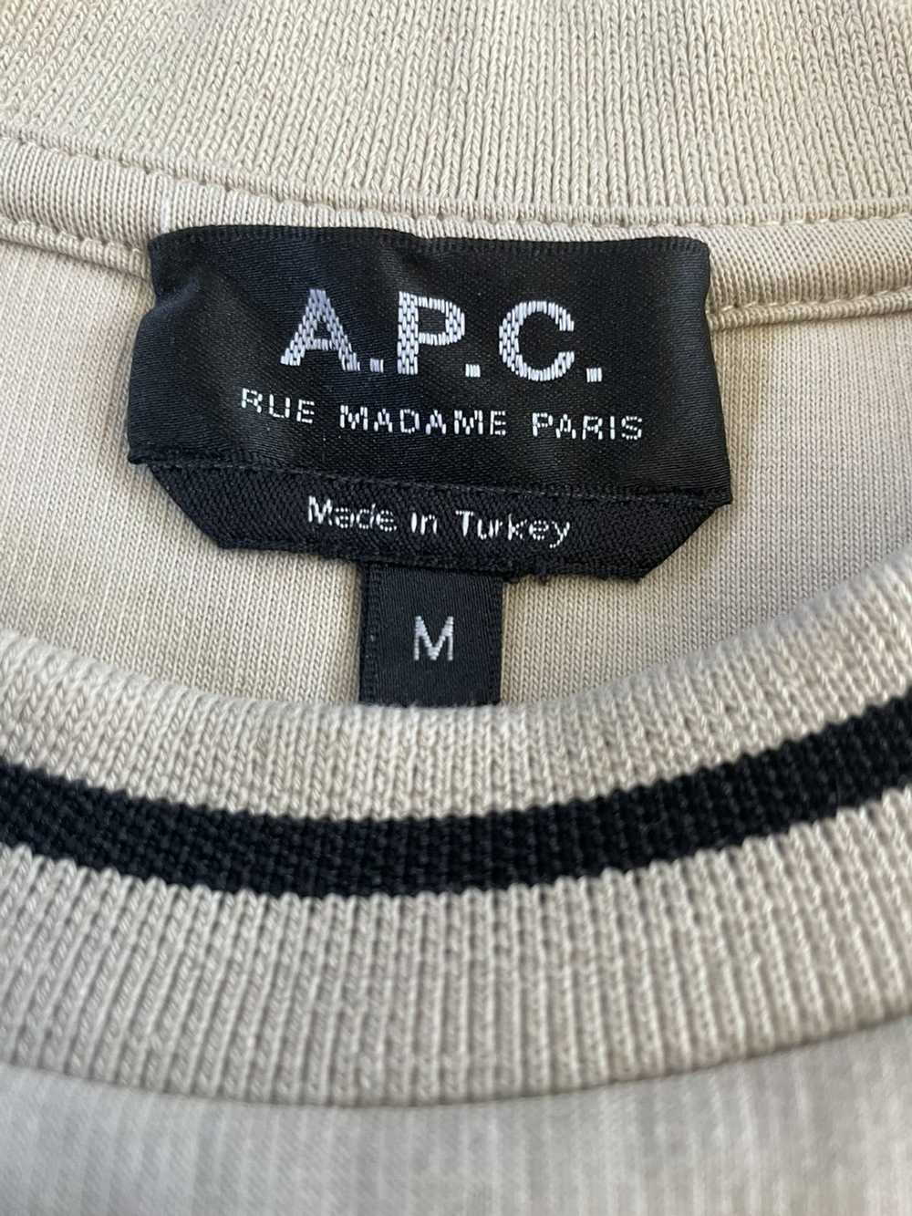 A.P.C. APC Cream Sweatshirt - image 4