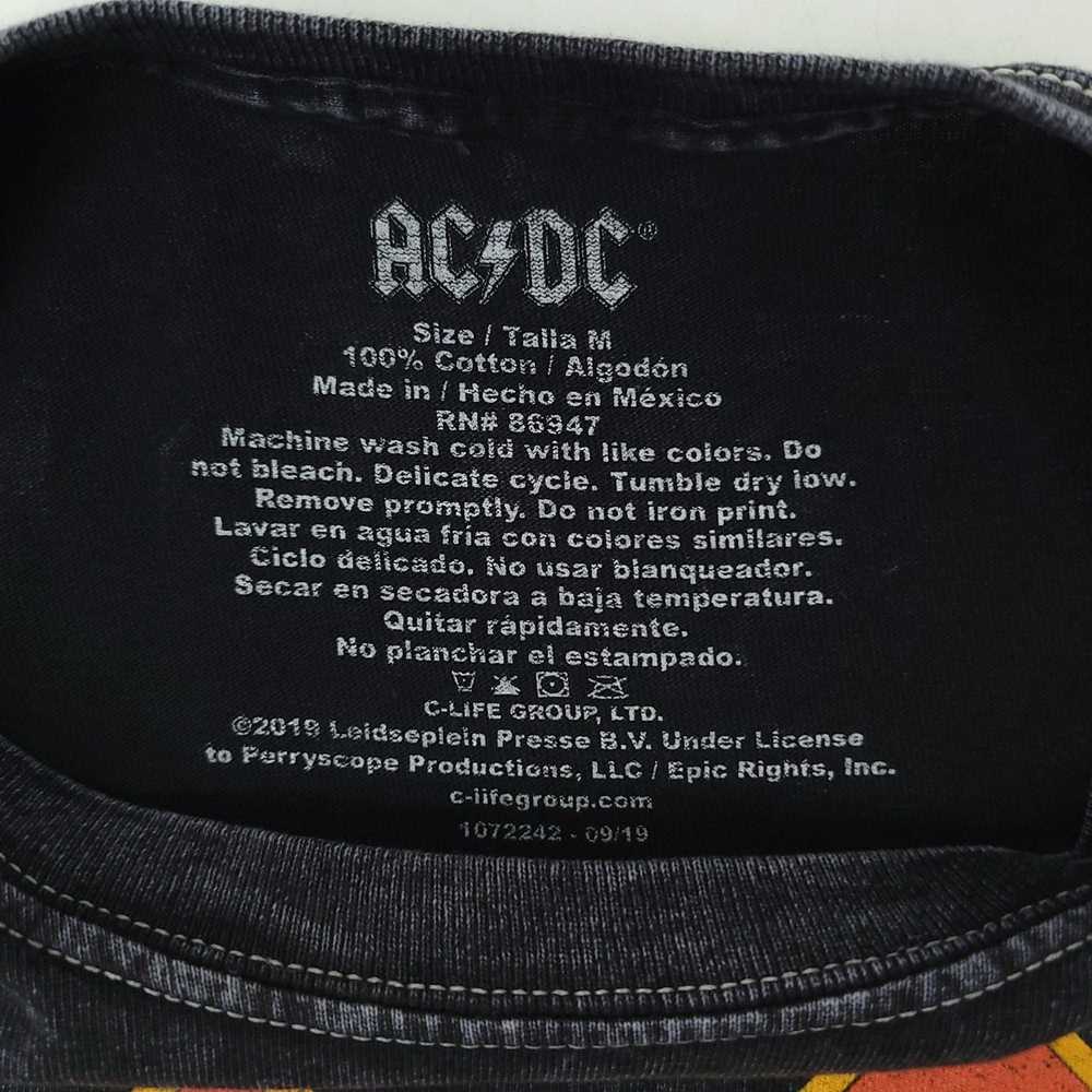 Other ACDC Graphic T Shirt Cropped Hem Grunge Dis… - image 6