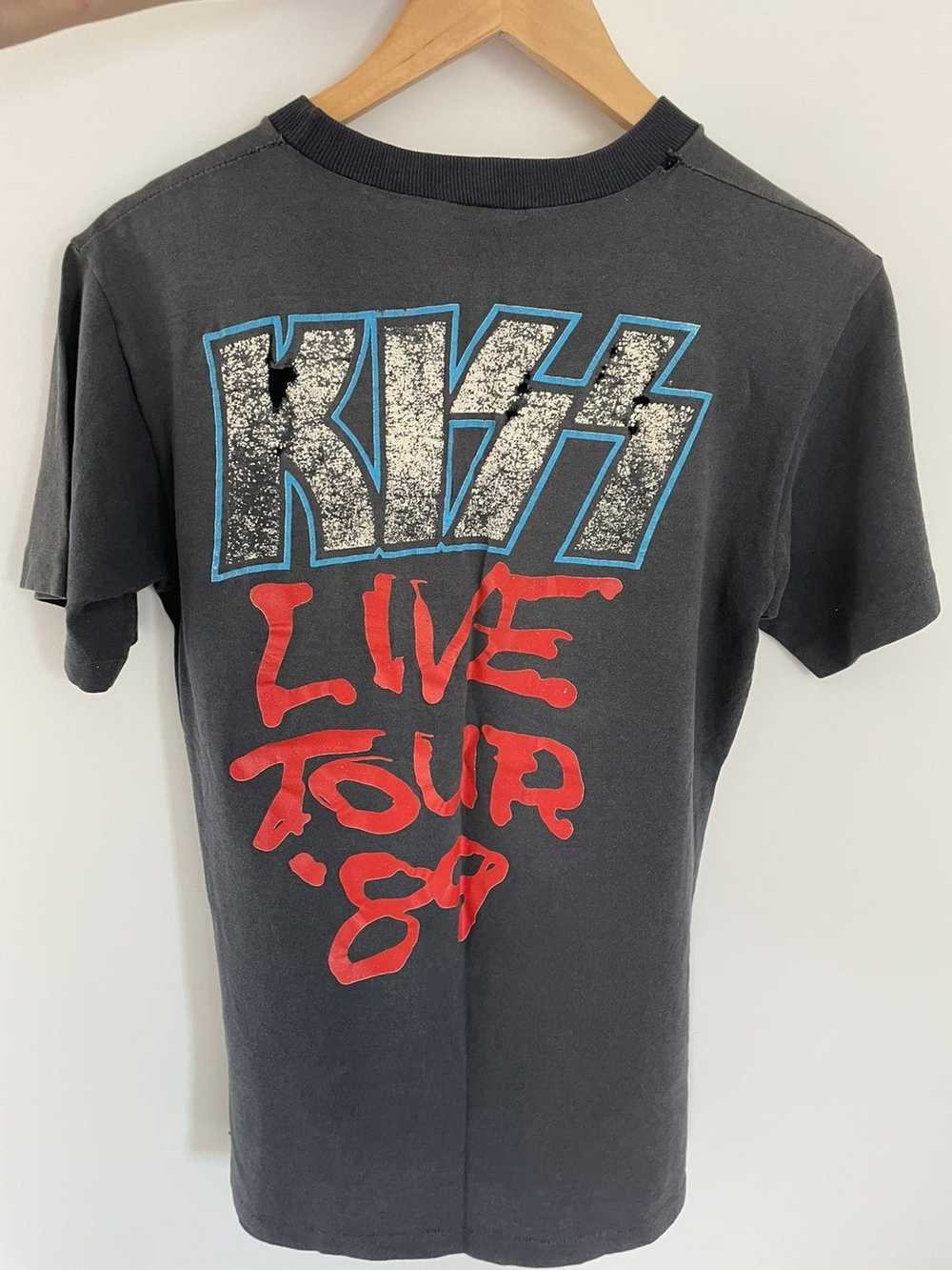 Vintage Kiss Tour Tee ‘89 - image 2