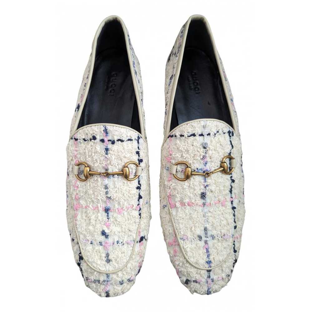 Gucci Jordaan leather flats - image 1