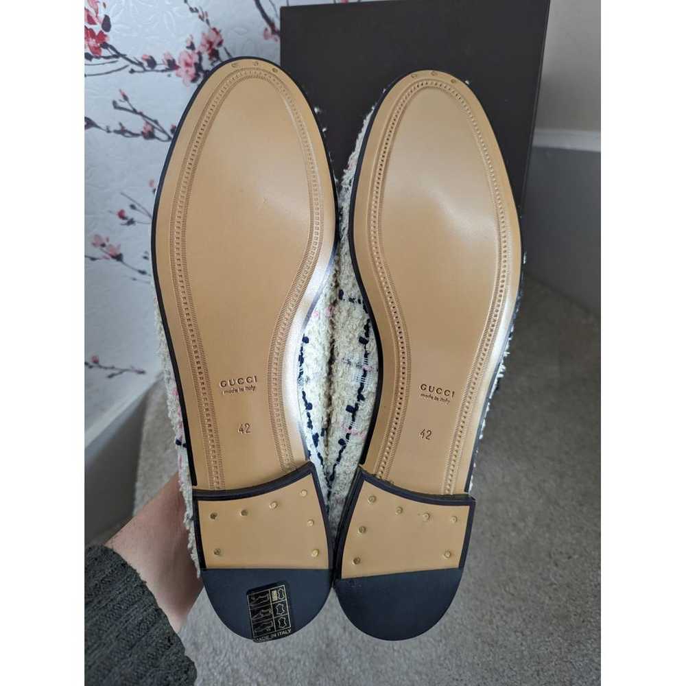 Gucci Jordaan leather flats - image 4