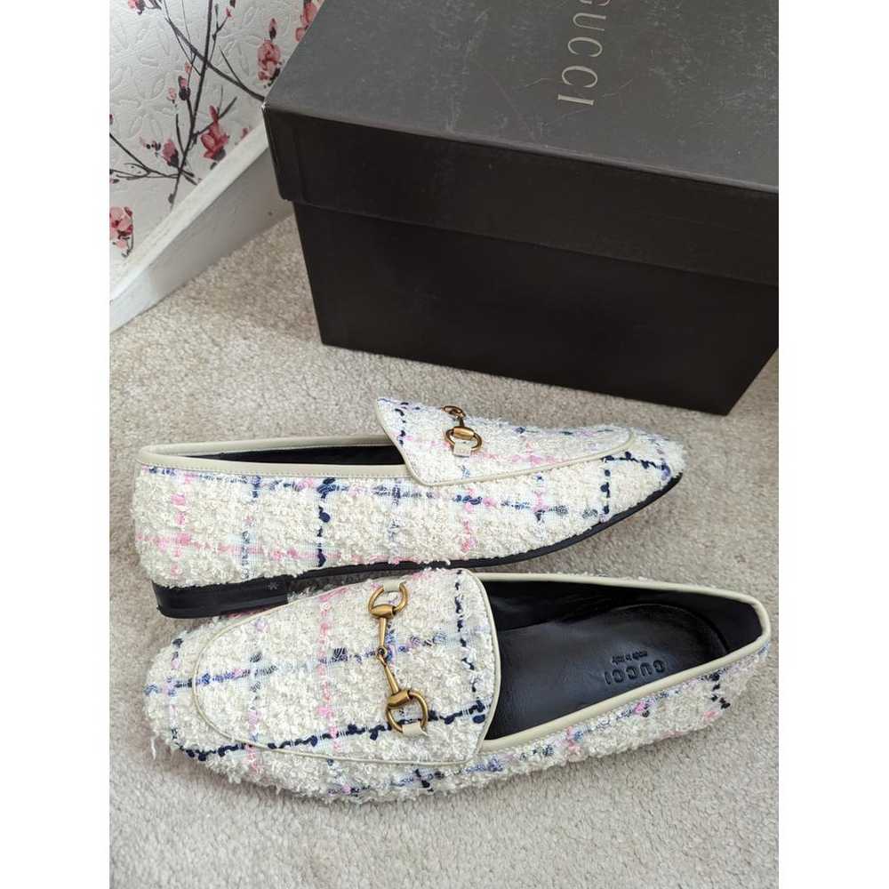 Gucci Jordaan leather flats - image 9