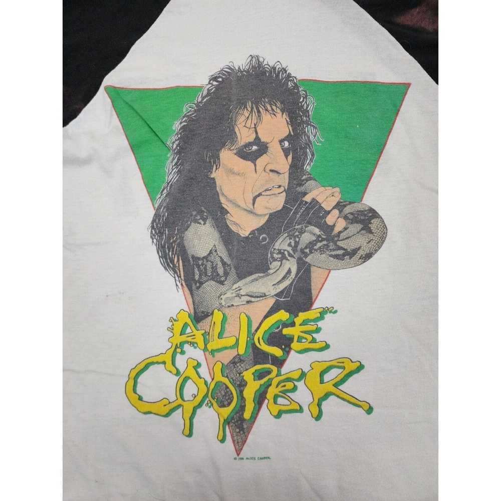 Vintage AUTHENTIC Vintage Alice Cooper '86-'87 To… - image 2