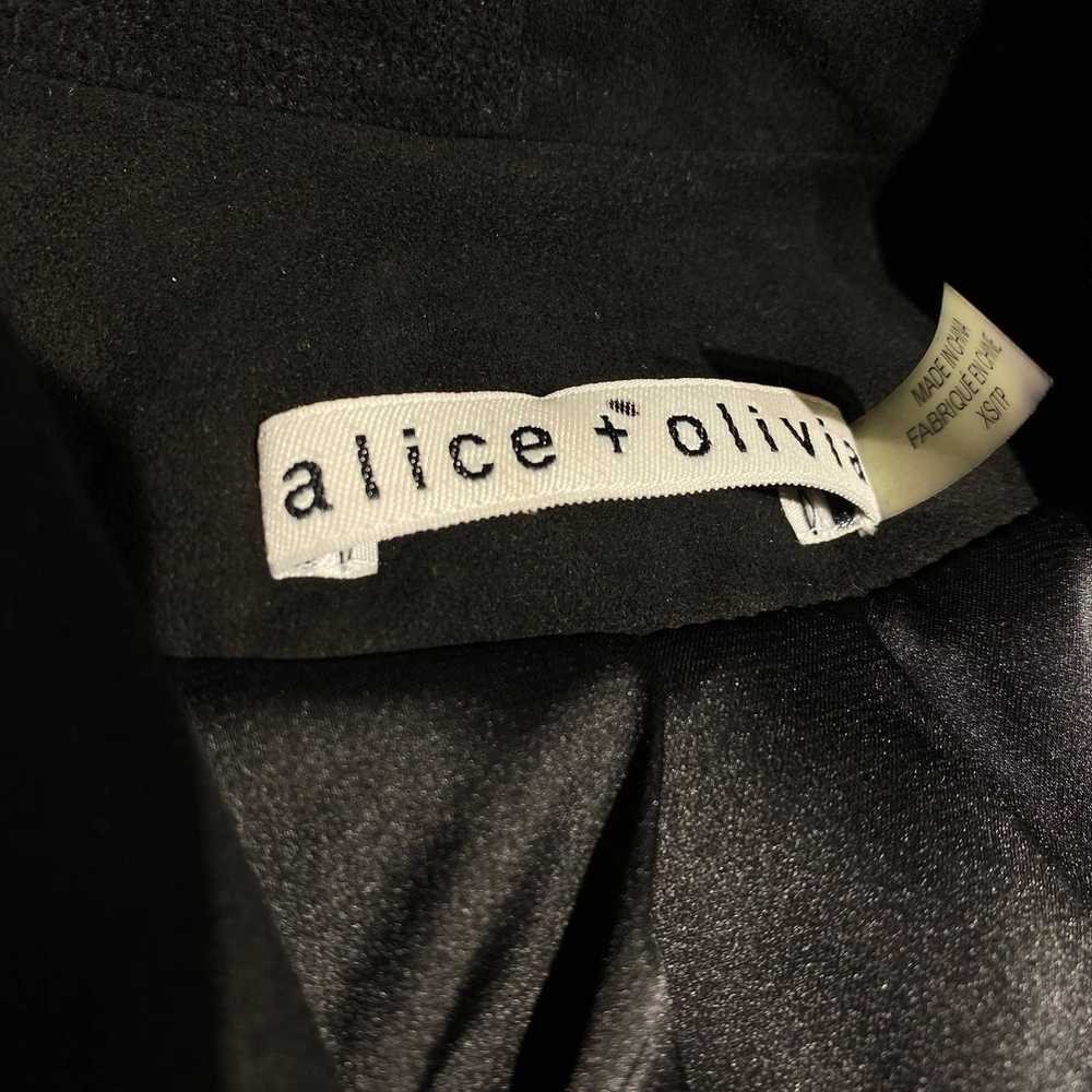 Alice + Olivia Alice + Olivia Harvey Suede Jacket… - image 2