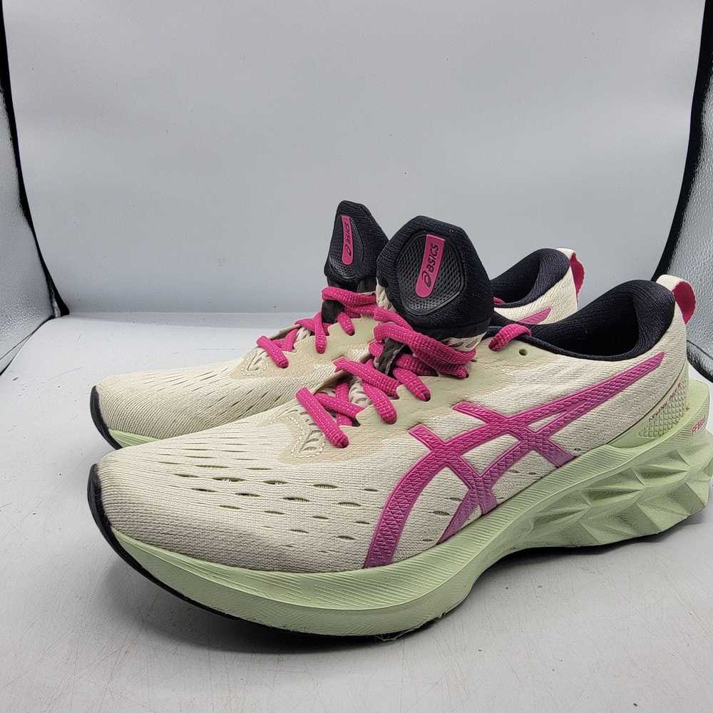 Asics Asics Novablast 2 Womens 9.5 Birch Pink Rav… - image 4