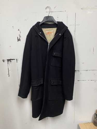 Vintage Lakeland Sherpa Lined Hooded Winter Coat