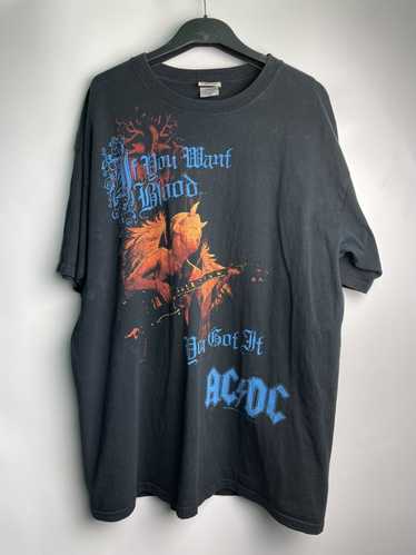 Ac/Dc × Liquid Blue × Vintage AC/DC 2005 liquid bl