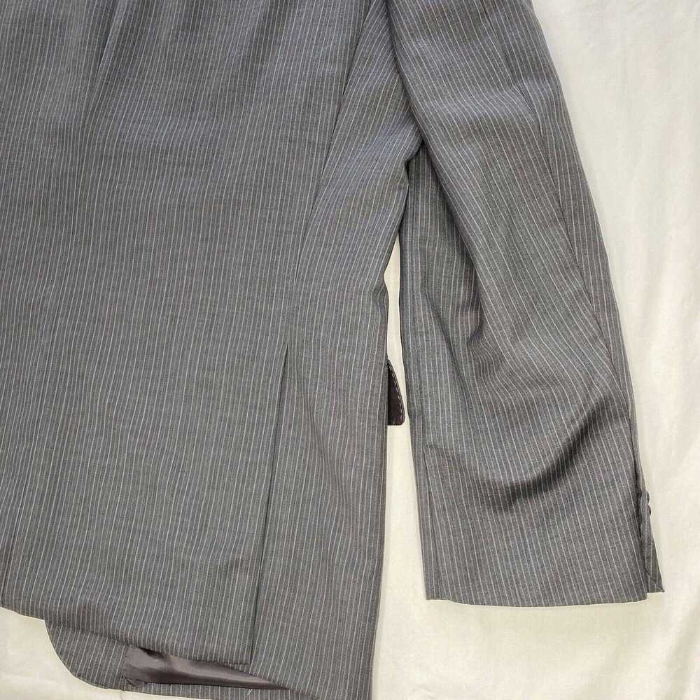 Saks Fifth Avenue Ermenegildo Zegna Cloth Gray bl… - image 10