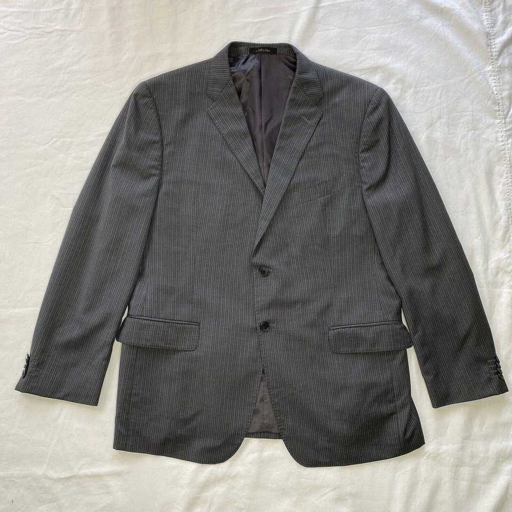 Saks Fifth Avenue Ermenegildo Zegna Cloth Gray bl… - image 1