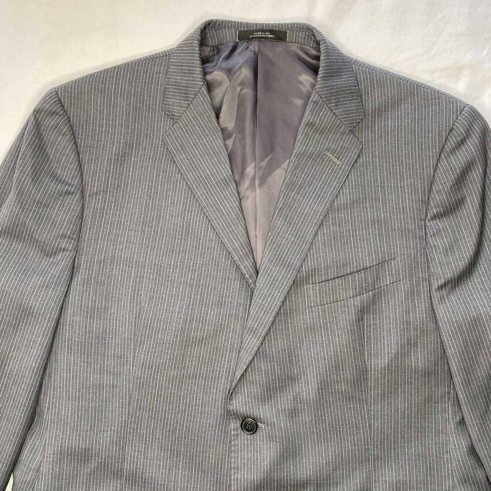 Saks Fifth Avenue Ermenegildo Zegna Cloth Gray bl… - image 2