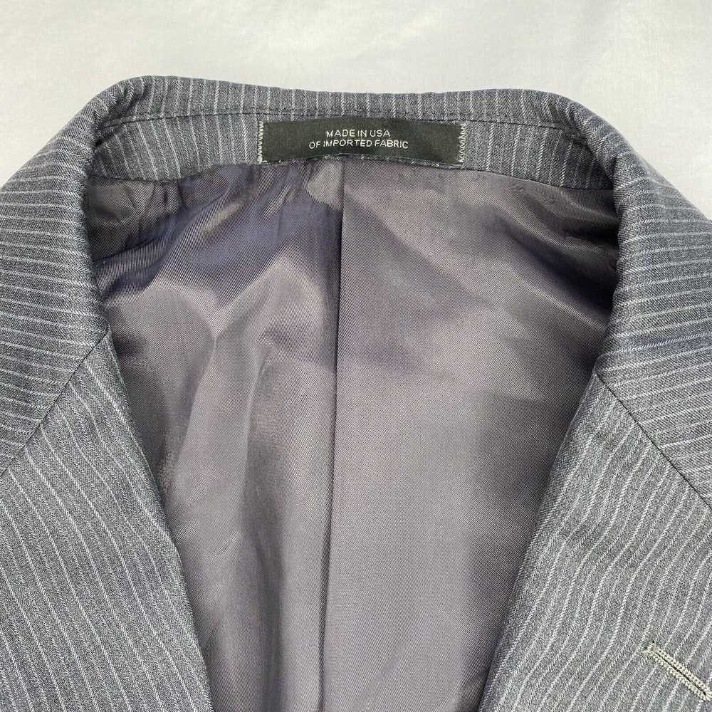 Saks Fifth Avenue Ermenegildo Zegna Cloth Gray bl… - image 5