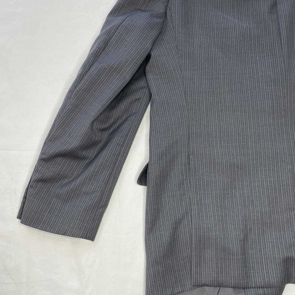 Saks Fifth Avenue Ermenegildo Zegna Cloth Gray bl… - image 9