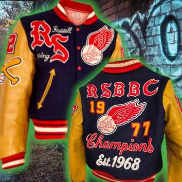 Style eyes varsity jacket - Gem