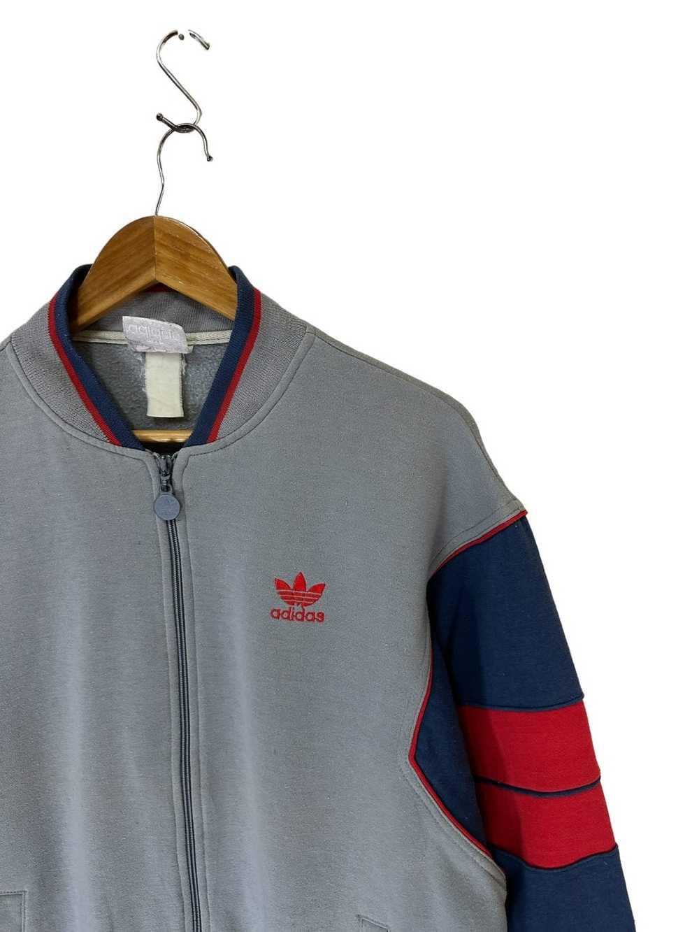 Adidas × Vintage Vintage adidas trefoil sweater f… - image 2