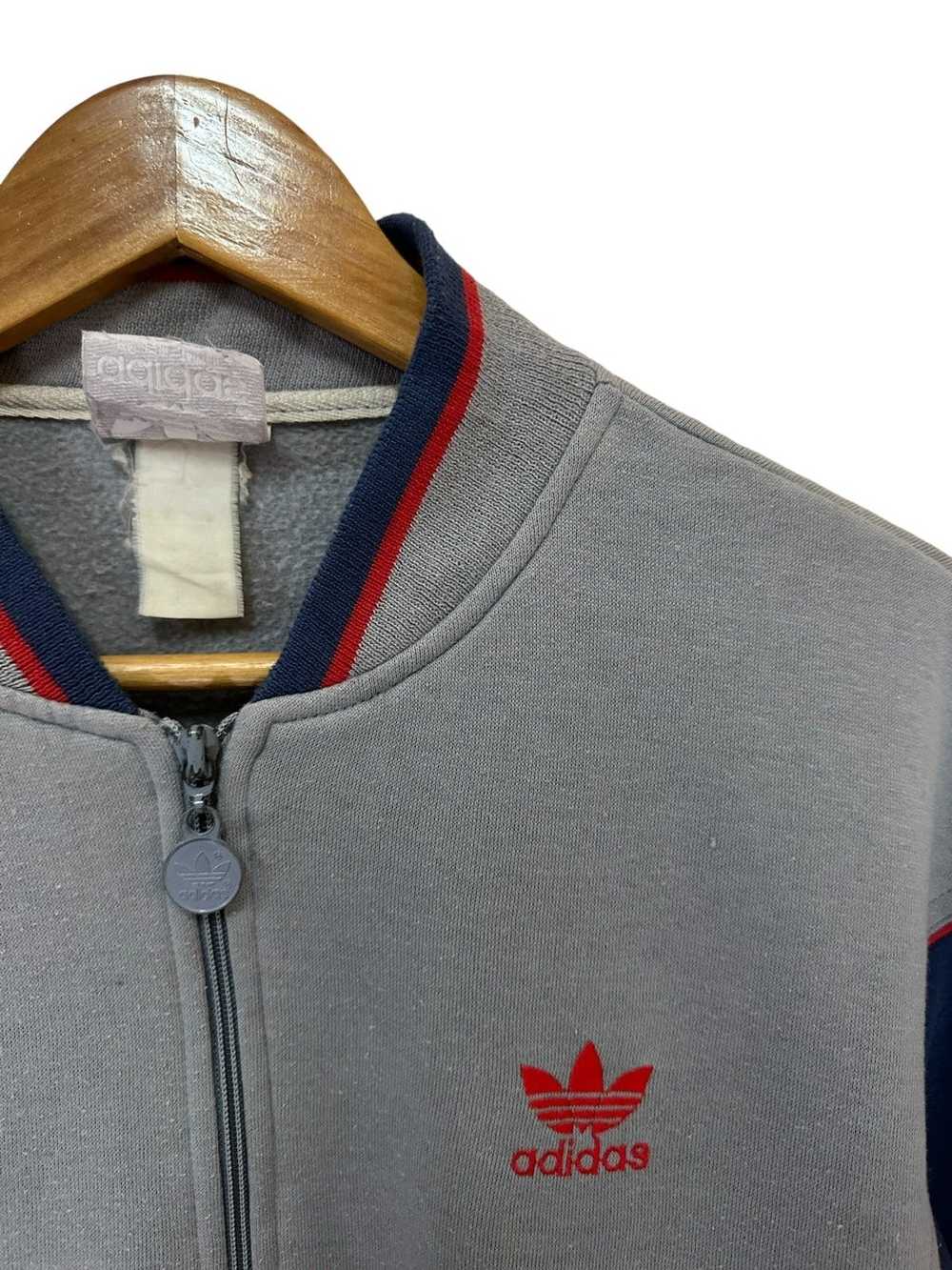 Adidas × Vintage Vintage adidas trefoil sweater f… - image 3