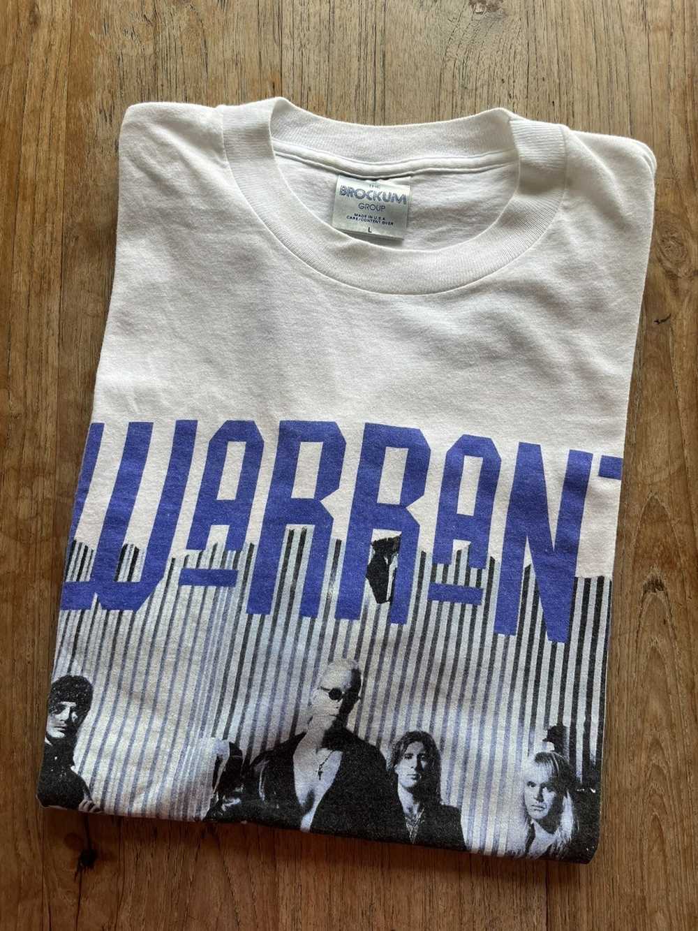 Band Tees × Rock T Shirt × Vintage Vintage WARRAN… - image 1