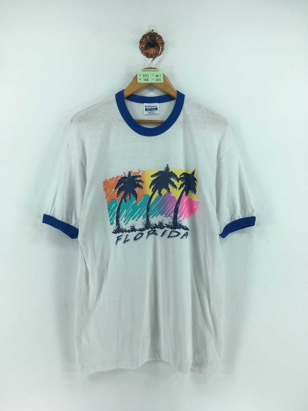 Hanes × Made In Usa × Vintage Vintage 80s HANES F… - image 1