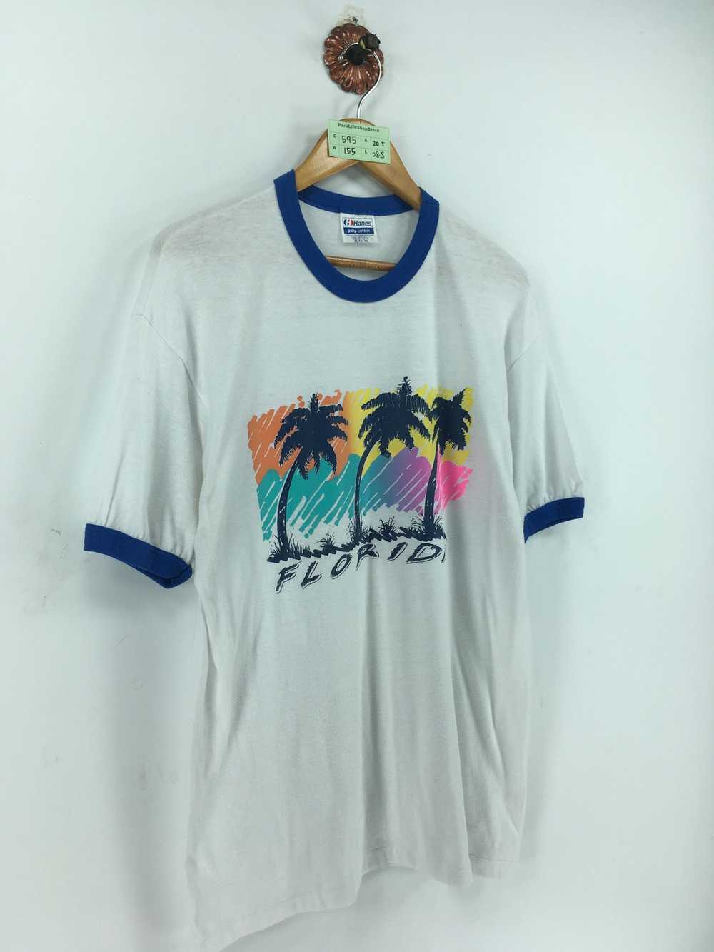 Hanes × Made In Usa × Vintage Vintage 80s HANES F… - image 3